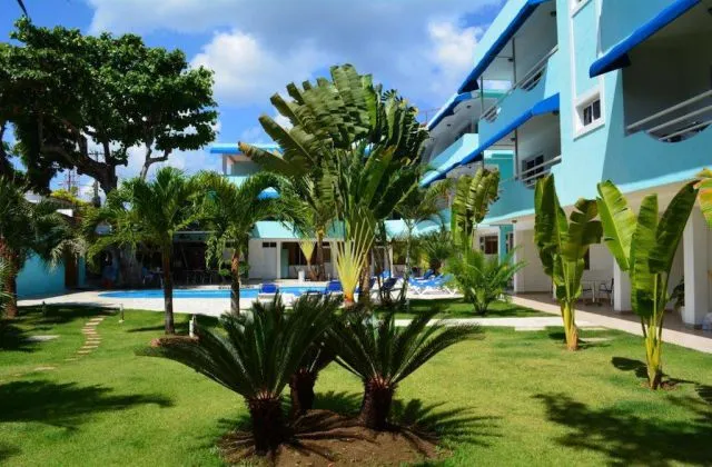 New Garden Hotel Sosua Dominican Republic garden tropical